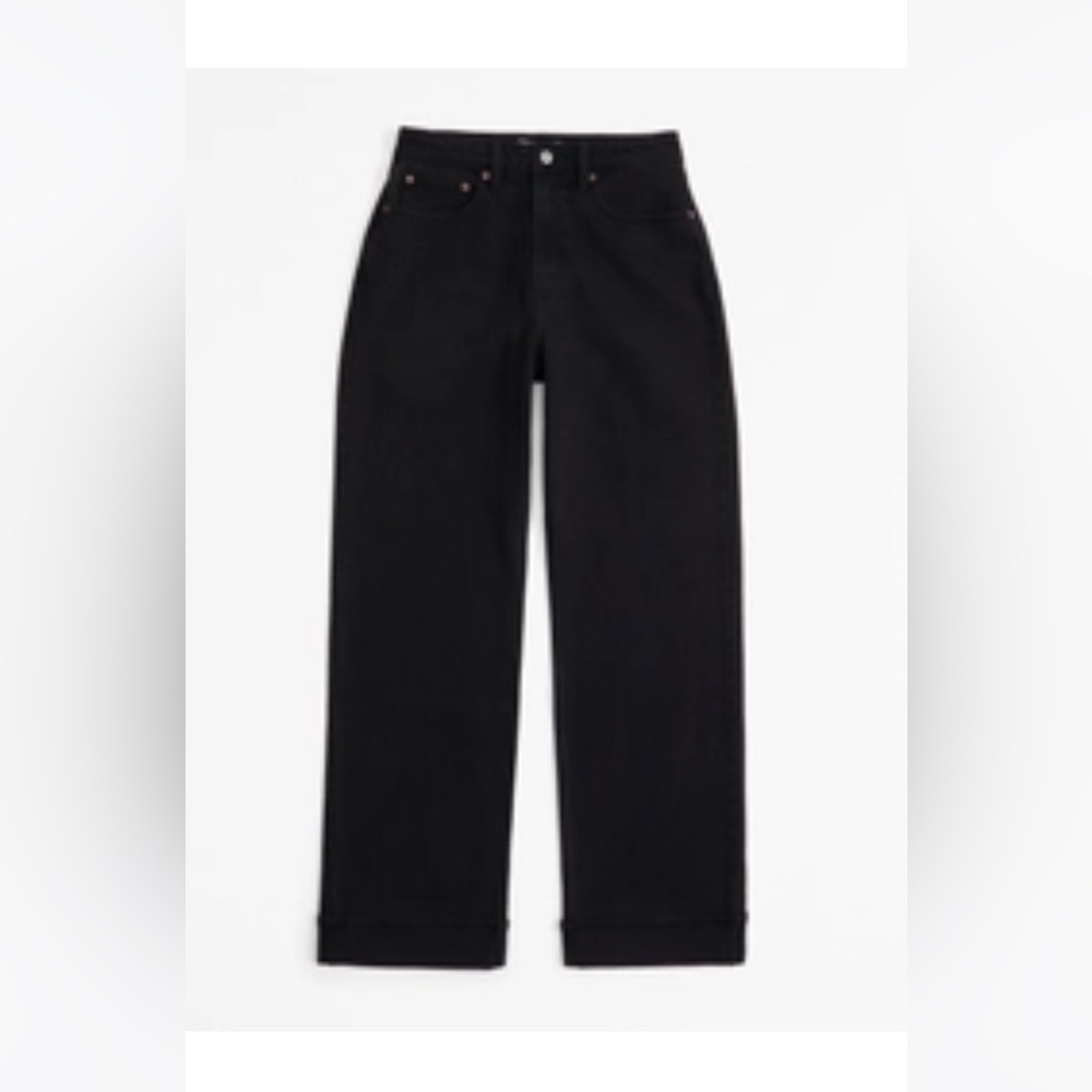 Abercrombie 90s relaxed high rise Jean curve love
